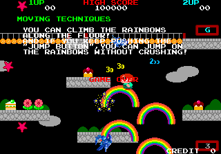 Rainbow Islands (Extra) Screenshot 1
